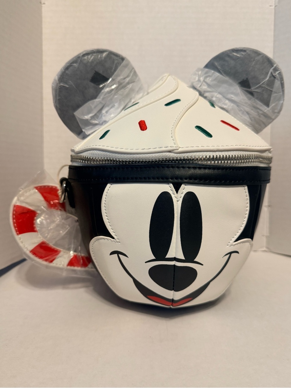 Loungefly Disney Mickey Mouse Mug Hot Cocoa Crossbody Bag